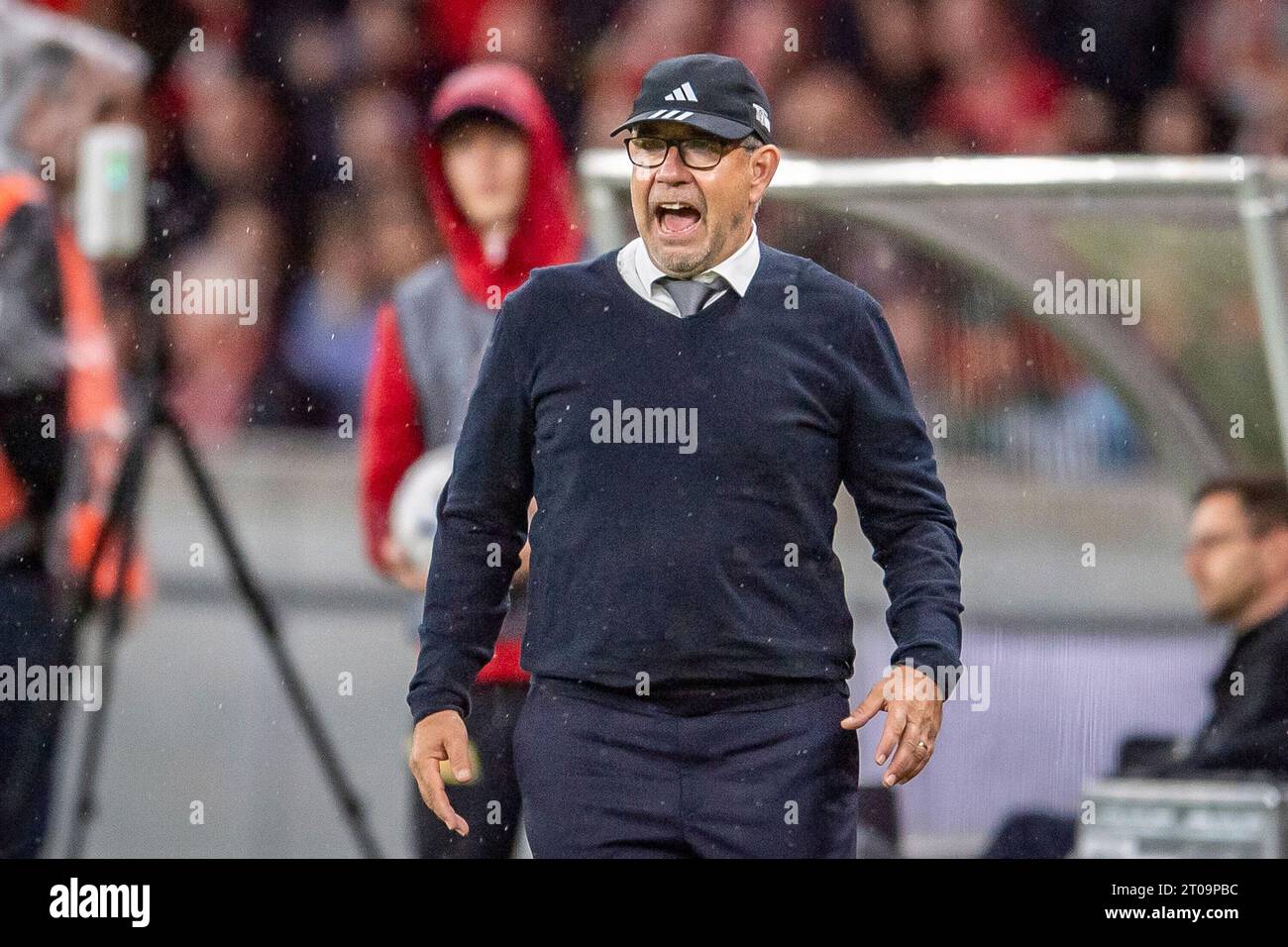 Urs Fischer (Trainer 1. FC Union Berlin) UEFA Champions League: 1. FC Union Berlin gegen Sporting Braga, Olympiastadion, Berlin, 03.10.2023 Stockfoto
