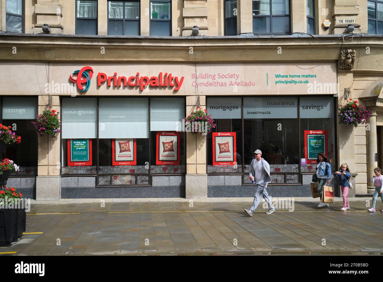 Cardiff South Wales Großbritannien Stockfoto