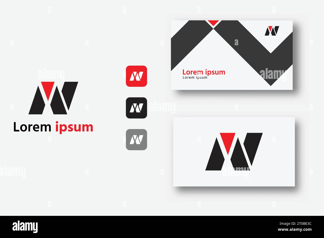 N, AN, NA, NV, VN, NAV, NVA, Initialen Buchstaben Logo, Monogramm Logo, Letter Mark Logo Design Stock Vektor