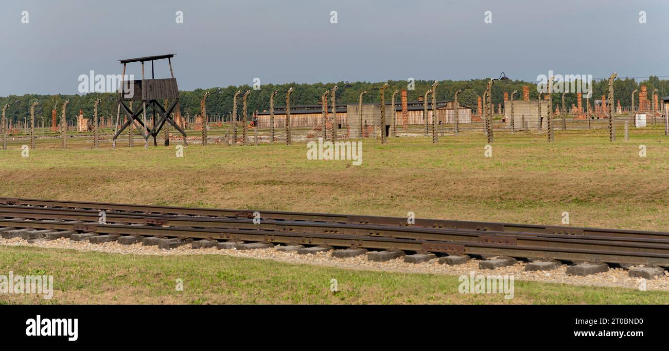 KZ Auschwitz, Polen Stockfoto