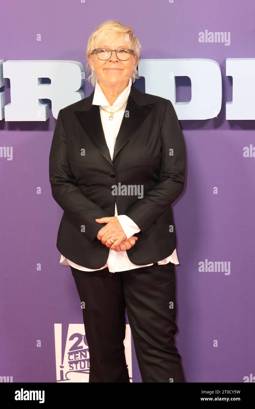 Sarah Green, The BikeRiders, BFI London Film Festival 2023, London, UK, Southbank Centre, Royal Festival Hall, Oktober 2023, Foto: Richard Golds Stockfoto