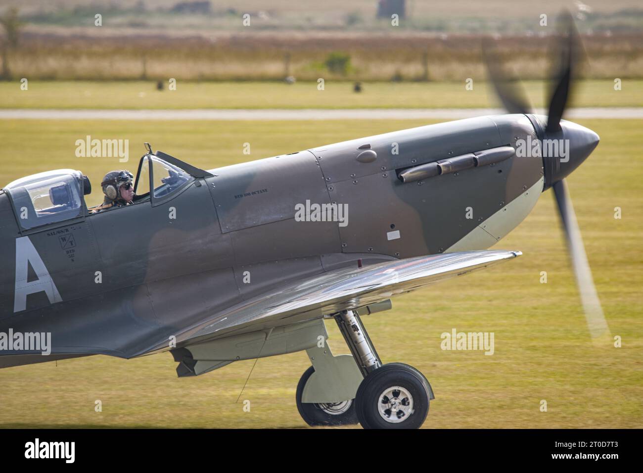Warbird Airshow Duxford Stockfoto