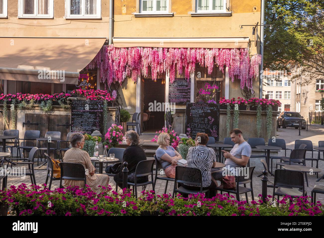 Danzig, Altstadt, Danzig, Mariacka Frauenallee, schick, Stockfoto