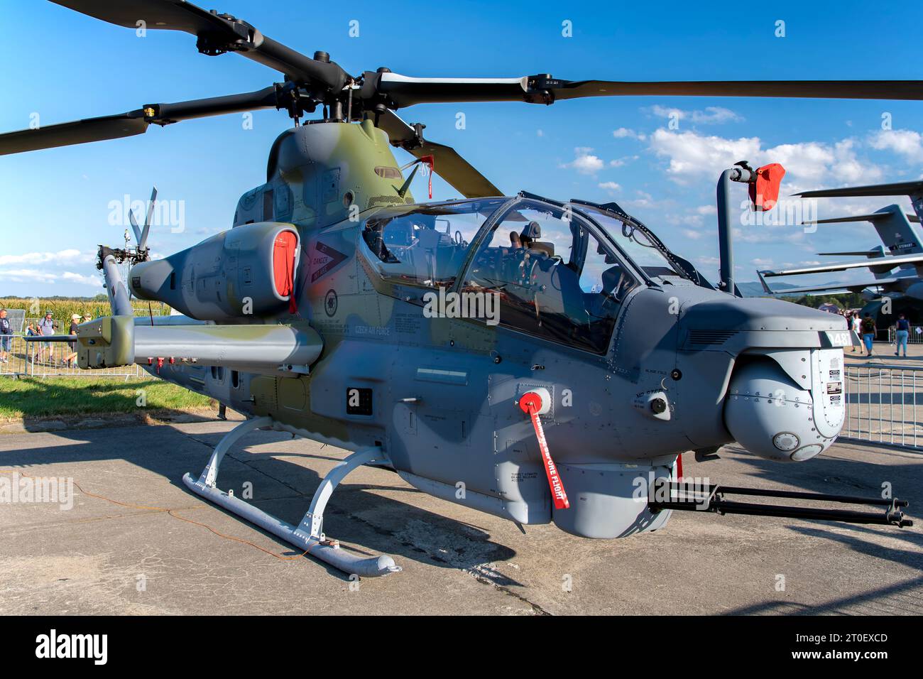 Bell AH-1Z Viper bei den NATO Days 2023 in Ostrava, Tschechien Stockfoto