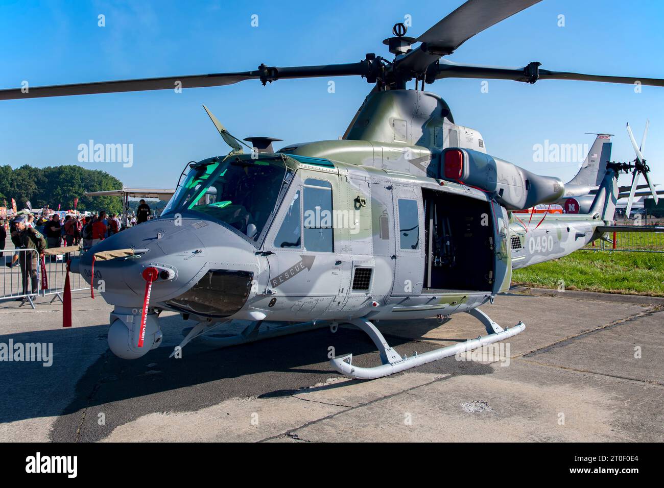 Bell UH-1Y Venom bei NATO Days 2023 in Ostrava, Tschechien Stockfoto