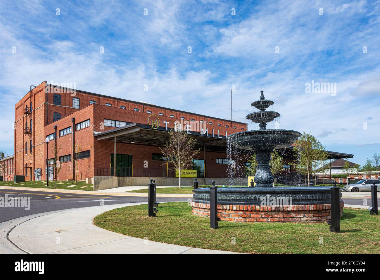 Prattville, Alabama, USASept. 28. 2023 Die Mill Apartments wurden im historischen Daniell