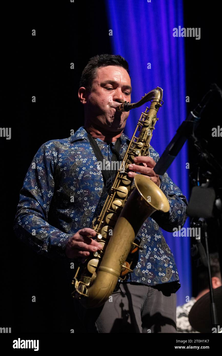 Brandon Allen Groove Band, Scarborough Jazz Festival 2023 Stockfoto