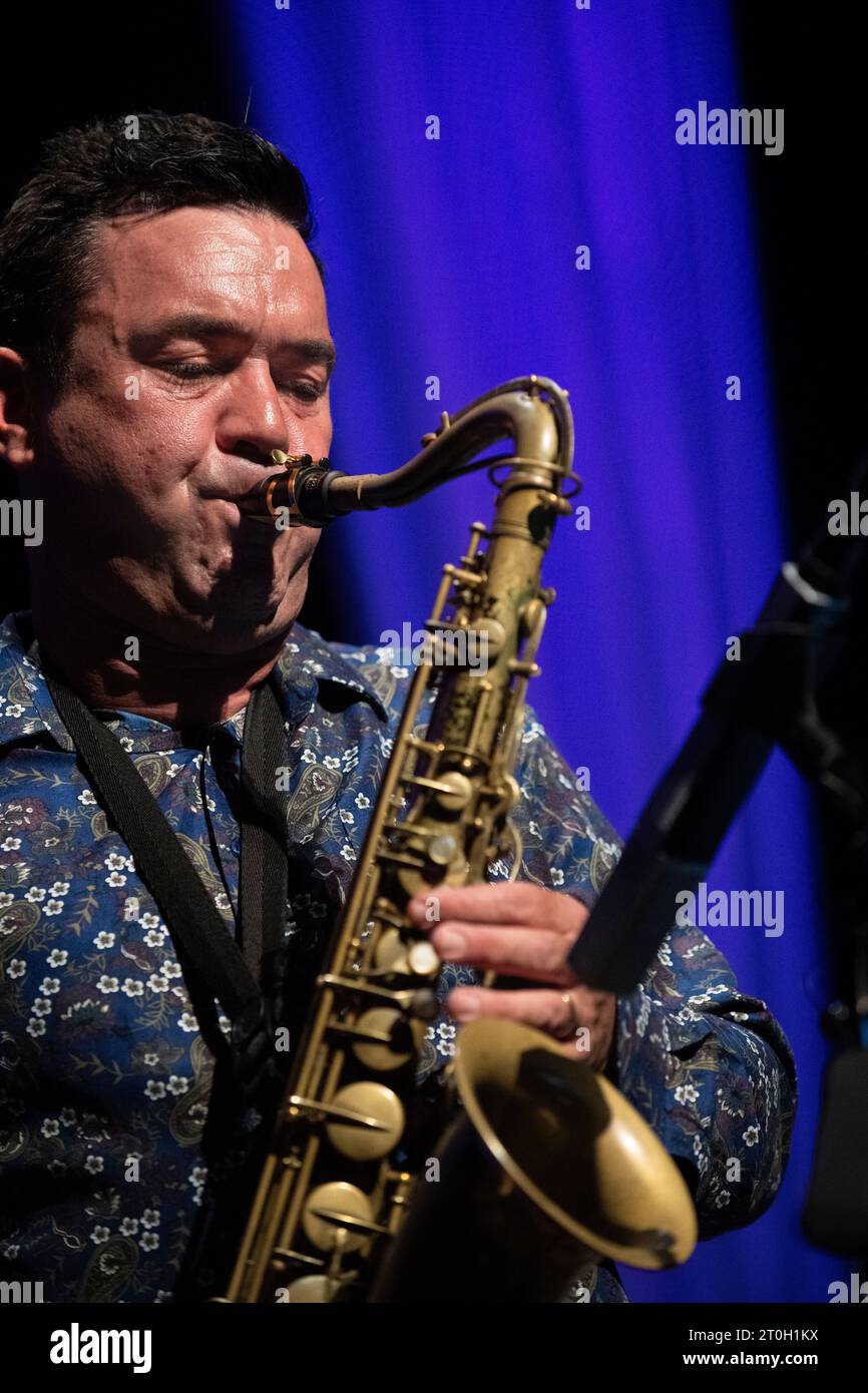 Brandon Allen Groove Band, Scarborough Jazz Festival 2023 Stockfoto