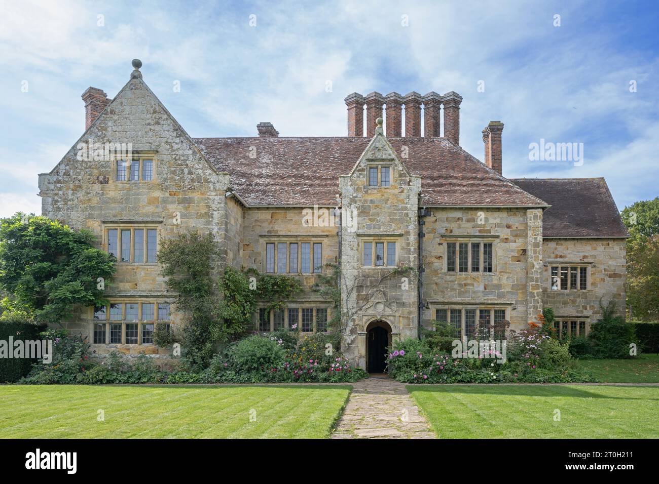 Bateman's House & Gardens, Burwash, Kent, Großbritannien, ehemaliges Zuhause von Rudyard Kipling Stockfoto