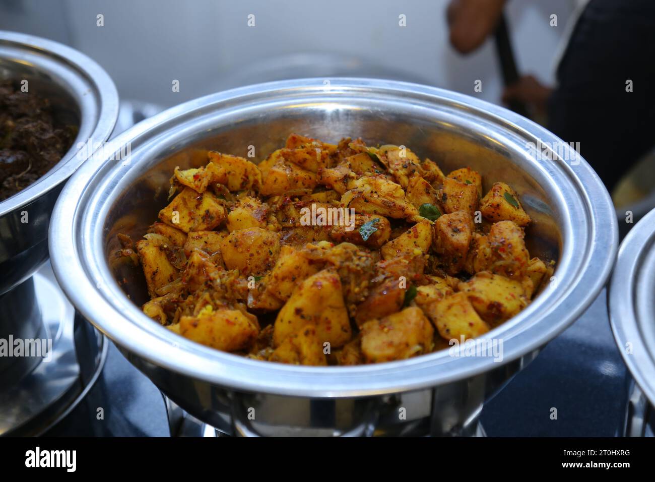 Sri Lankan Taste Foods, köstliches Essen von Sri Lanka. Stockfoto