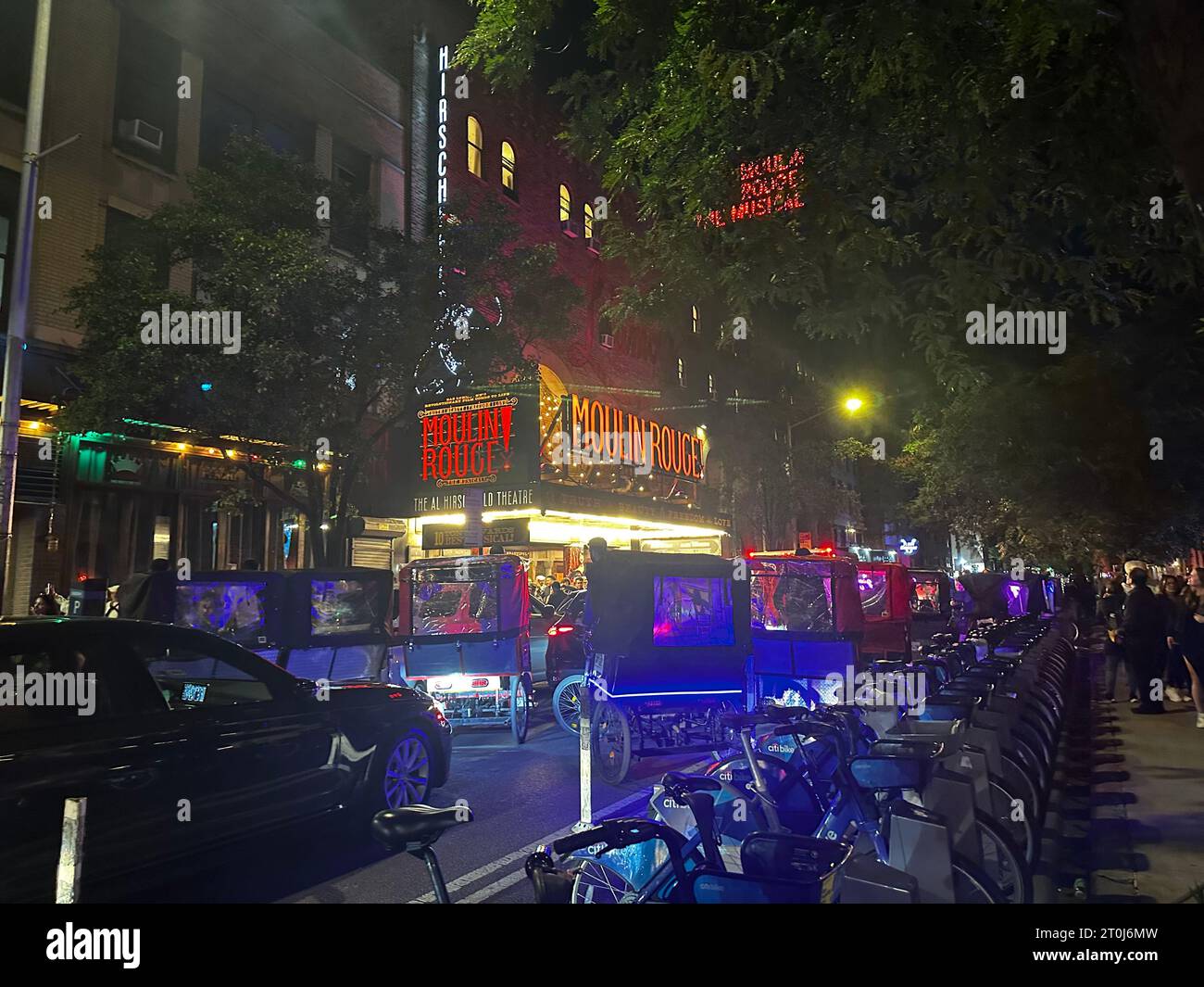 Moulin Rouge, Broadway, New York Stockfoto