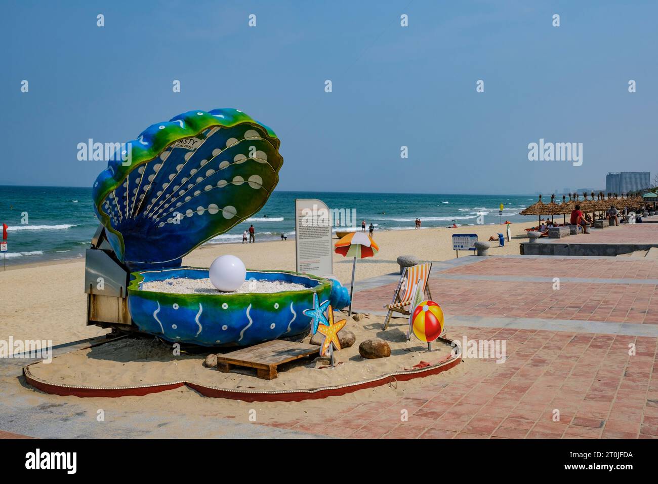 China Beach, Danang, Vietnam. Stockfoto