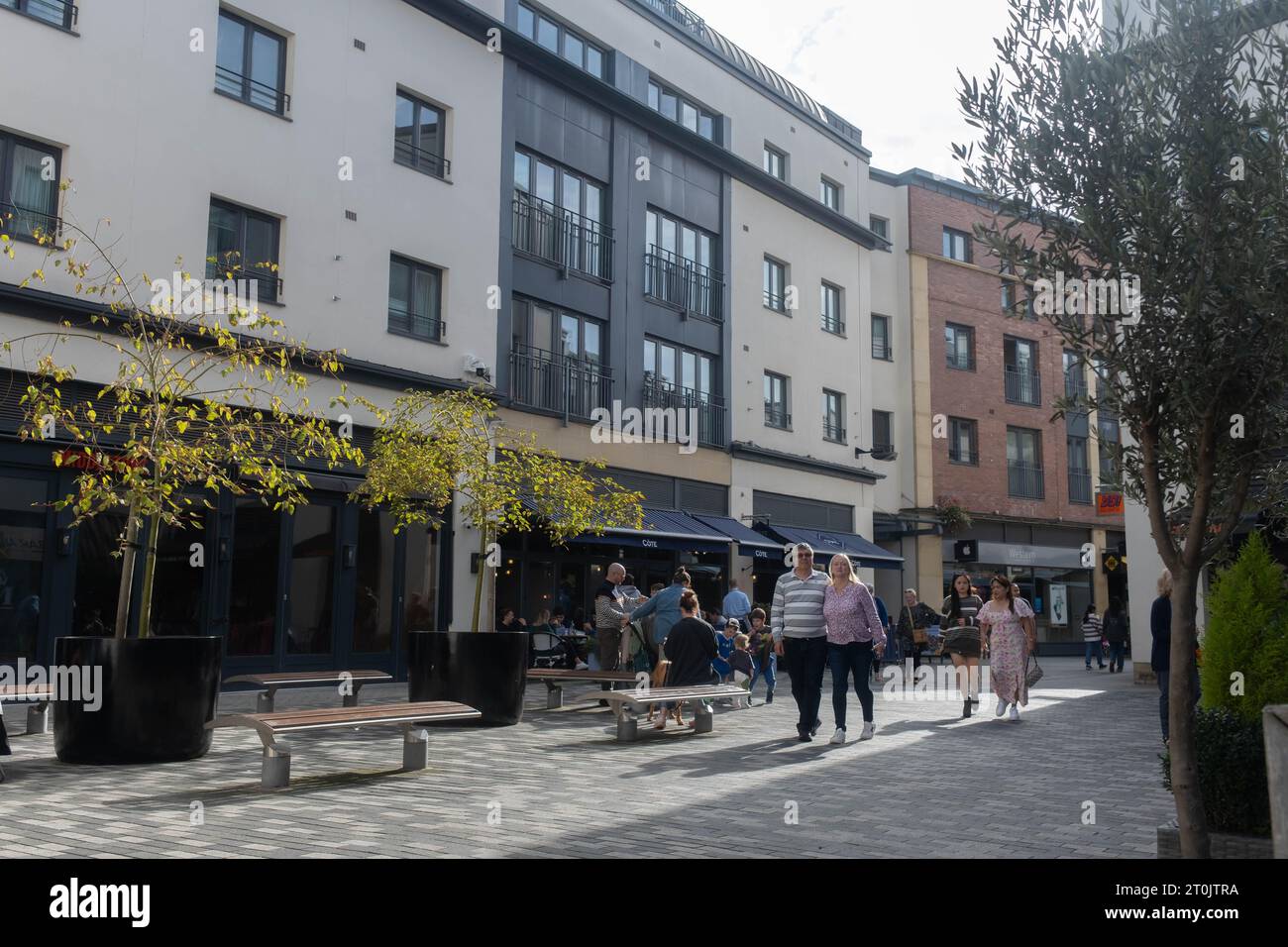 Royal Leamington Spa, Warwickshire, Großbritannien Stockfoto