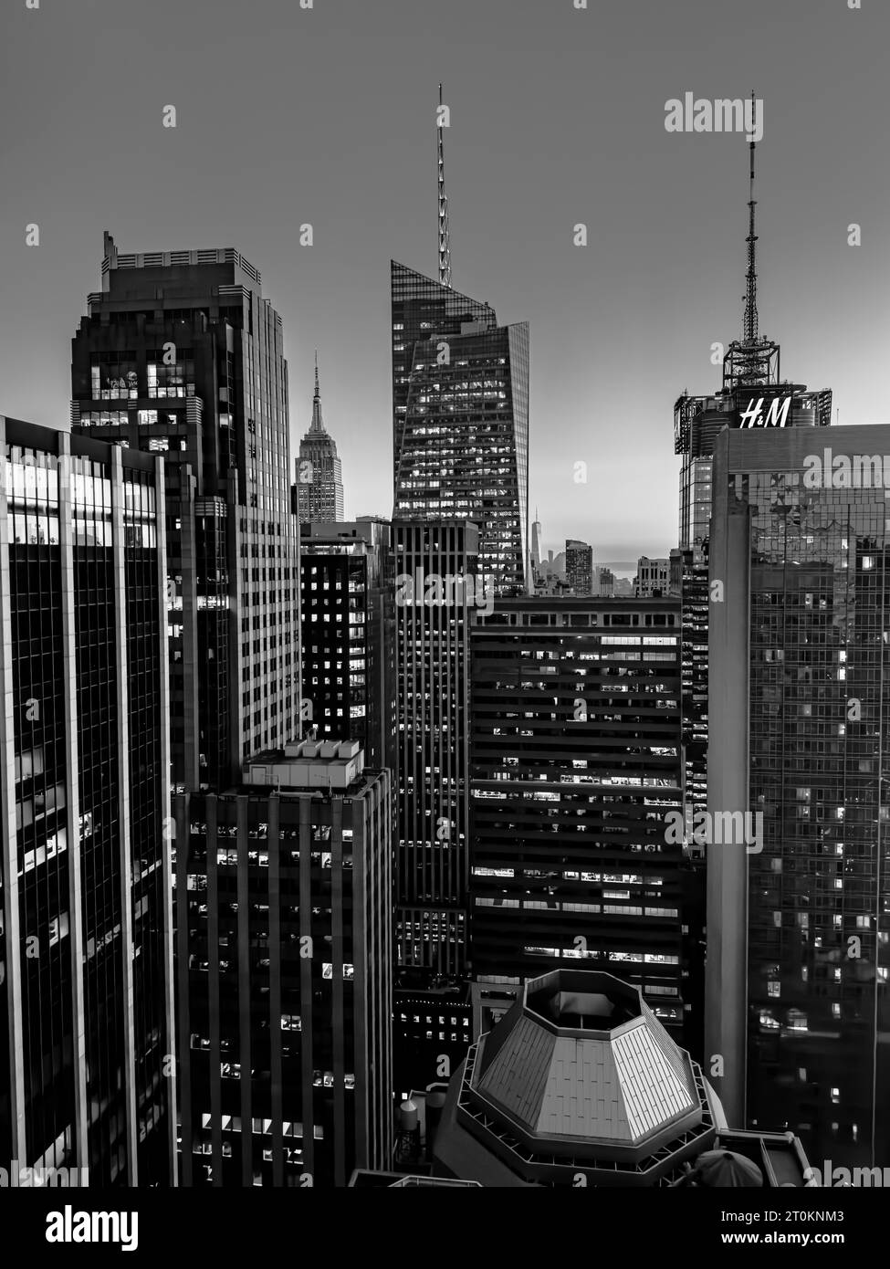 NYC lights Stockfoto