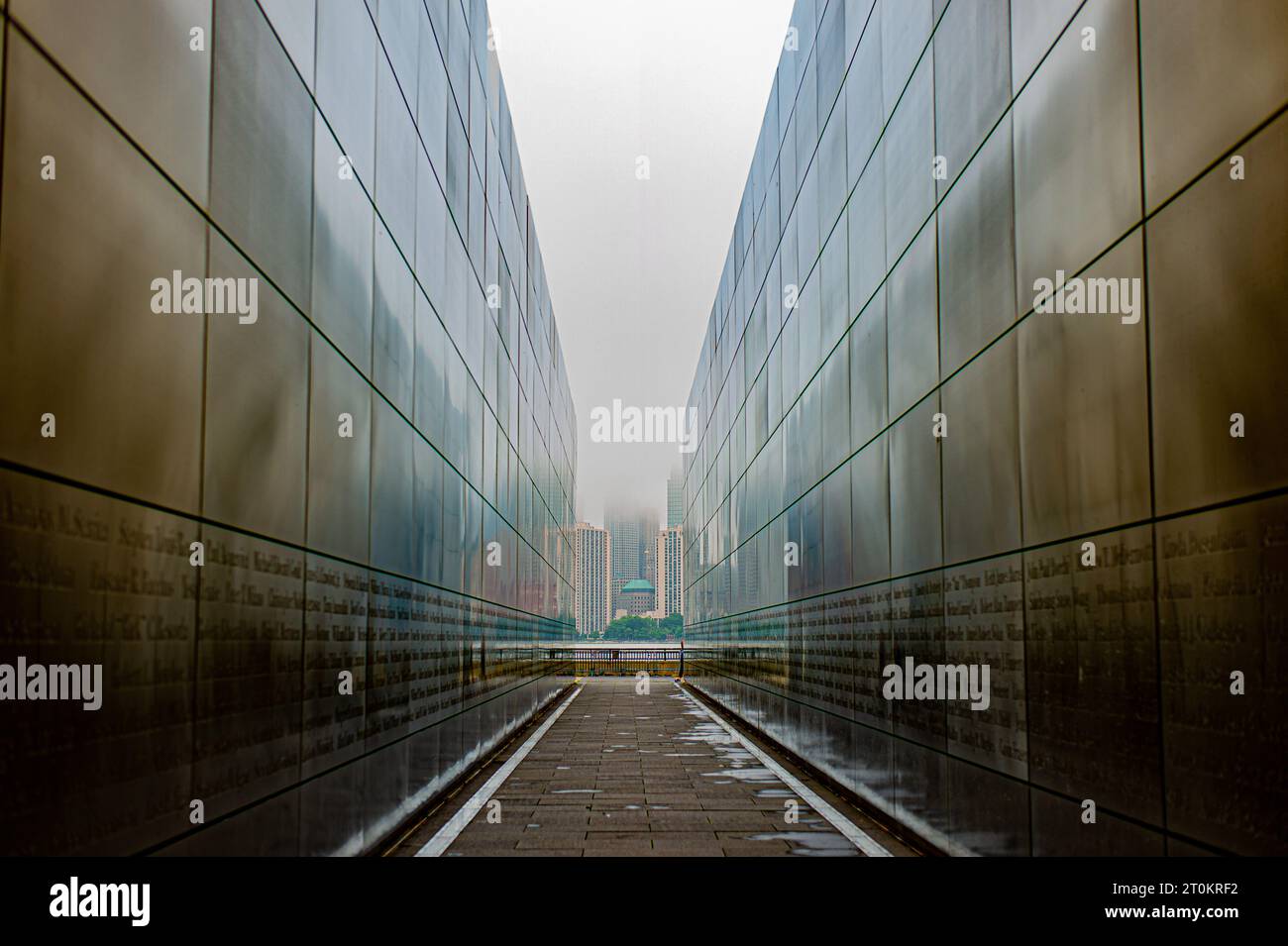 9/11 memorial Stockfoto