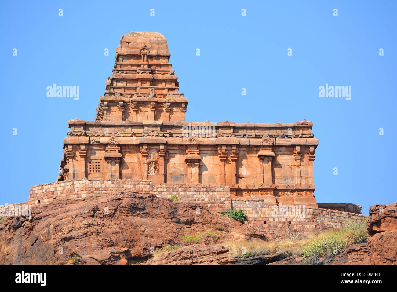 Antike historische Denkmäler in Karnataka Stockfoto