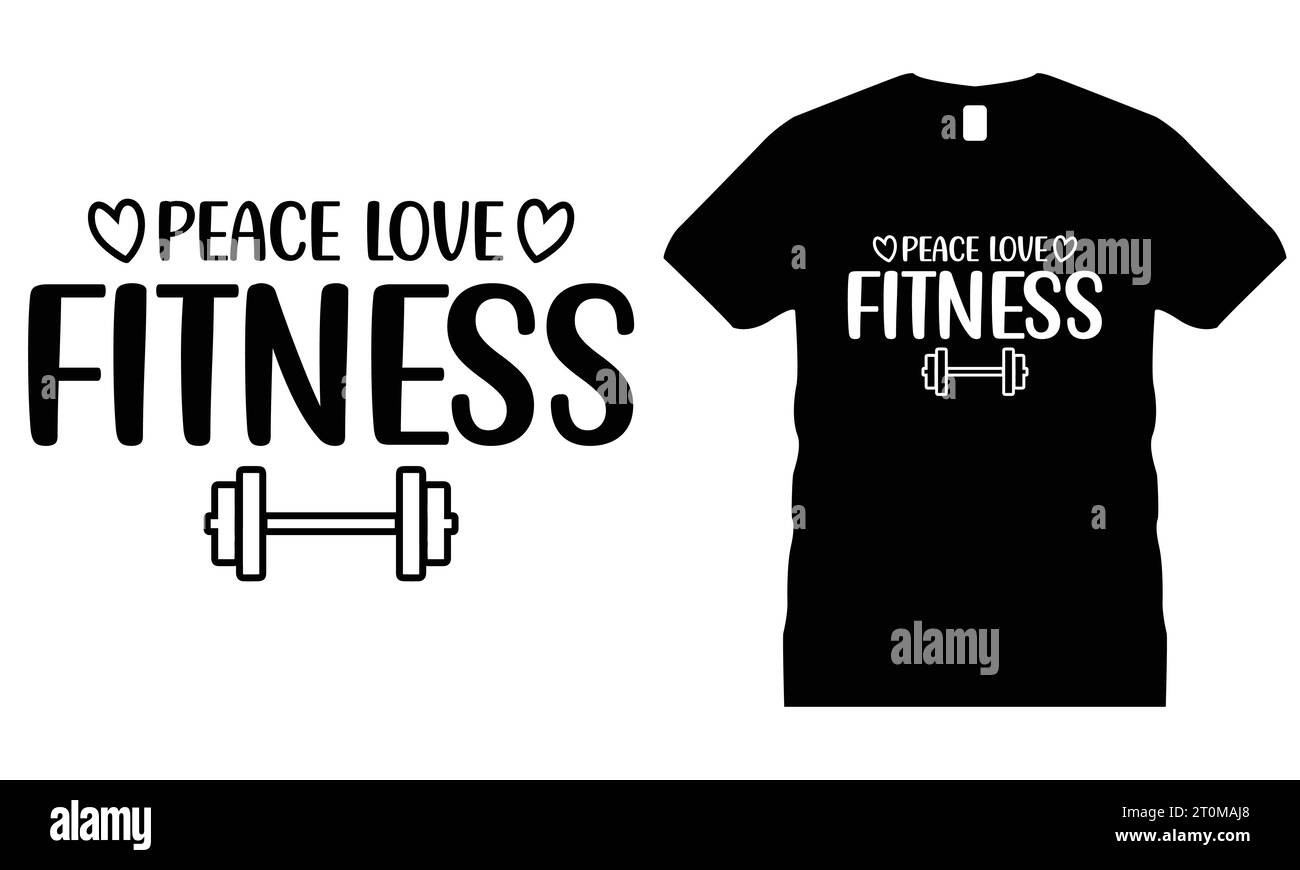 Lustiges Gym T-Shirt Design Typografie Fitness Graphic Workout Gewicht Shirt für Männer Frauen Geschenke Stock Vektor