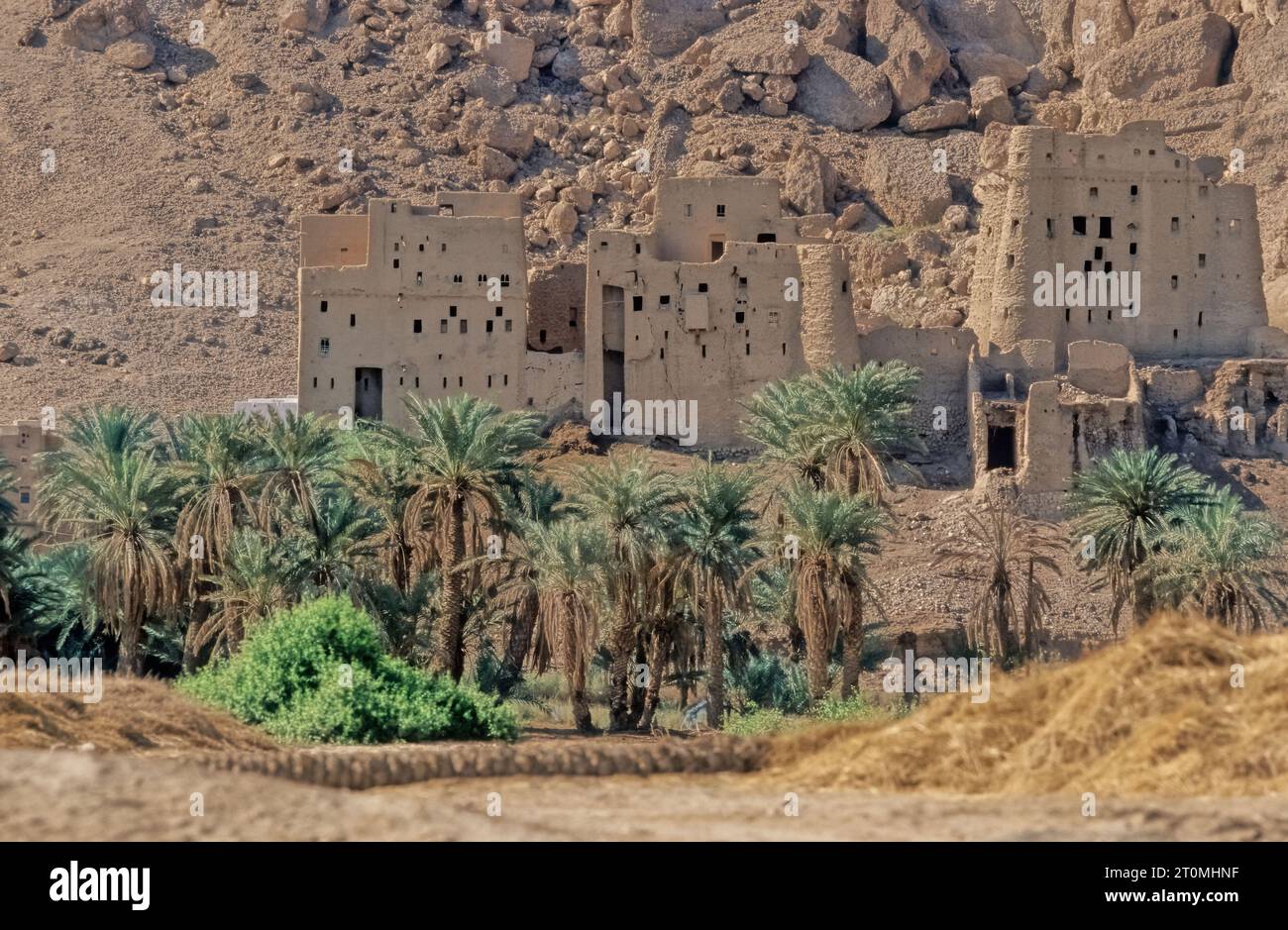 Hadhramaut ist eine Region in Südarabien, die den östlichen Jemen, Teile des westlichen Oman und das südliche Saudi-Arabien umfasst Stockfoto