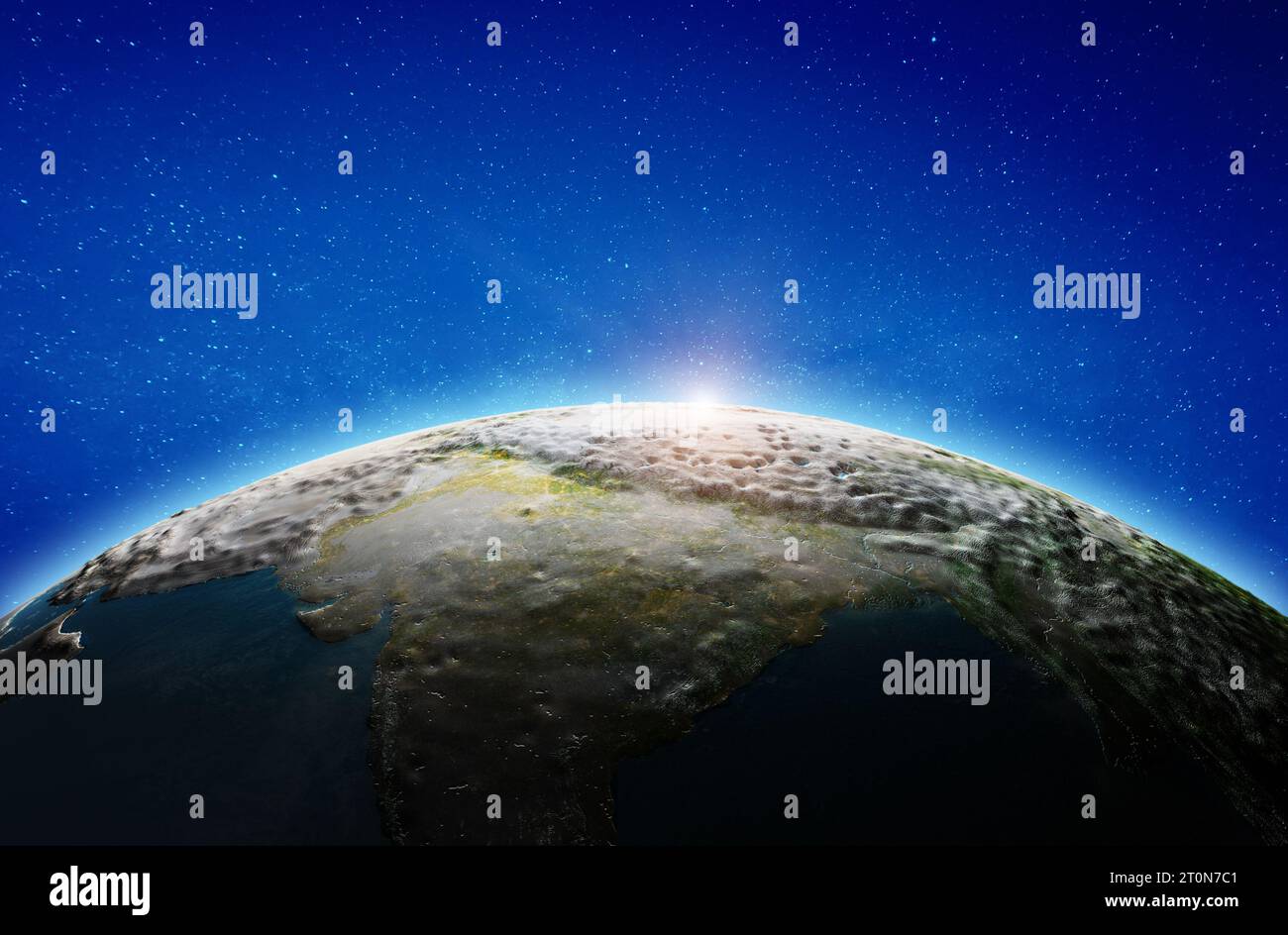 Indien – Himalaya, Everest Stockfoto