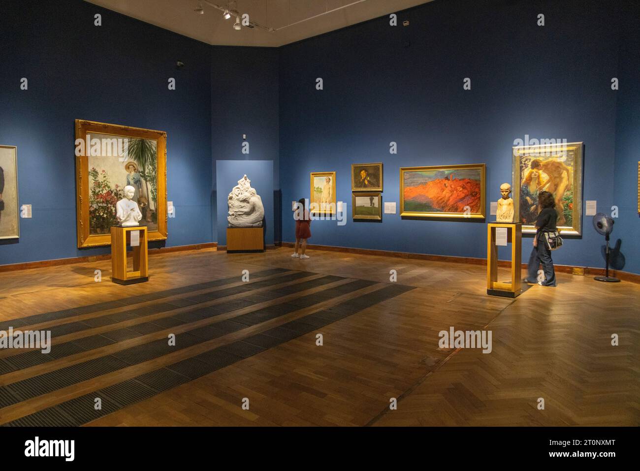 Gemäldegalerie, das Nationalmuseum in Warschau, Muzeum Narodowe W Warszawie (MNW), Warschau, Polen Stockfoto
