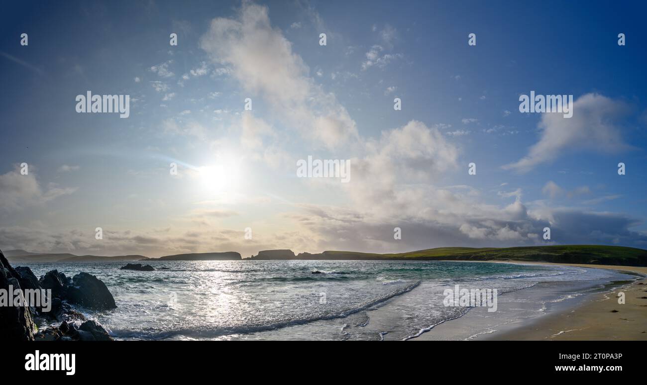 St Ninians Isle, Festland, Shetland, Schottland, Vereinigtes Königreich Stockfoto