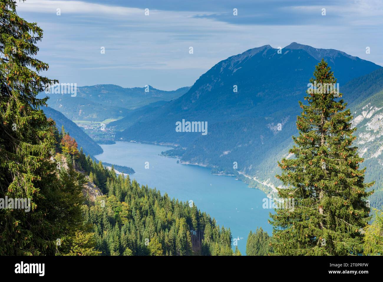 Eben am Achensee: Achensee, Brandenberger Alpen in Achensee, Tirol, Tirol, Österreich Stockfoto