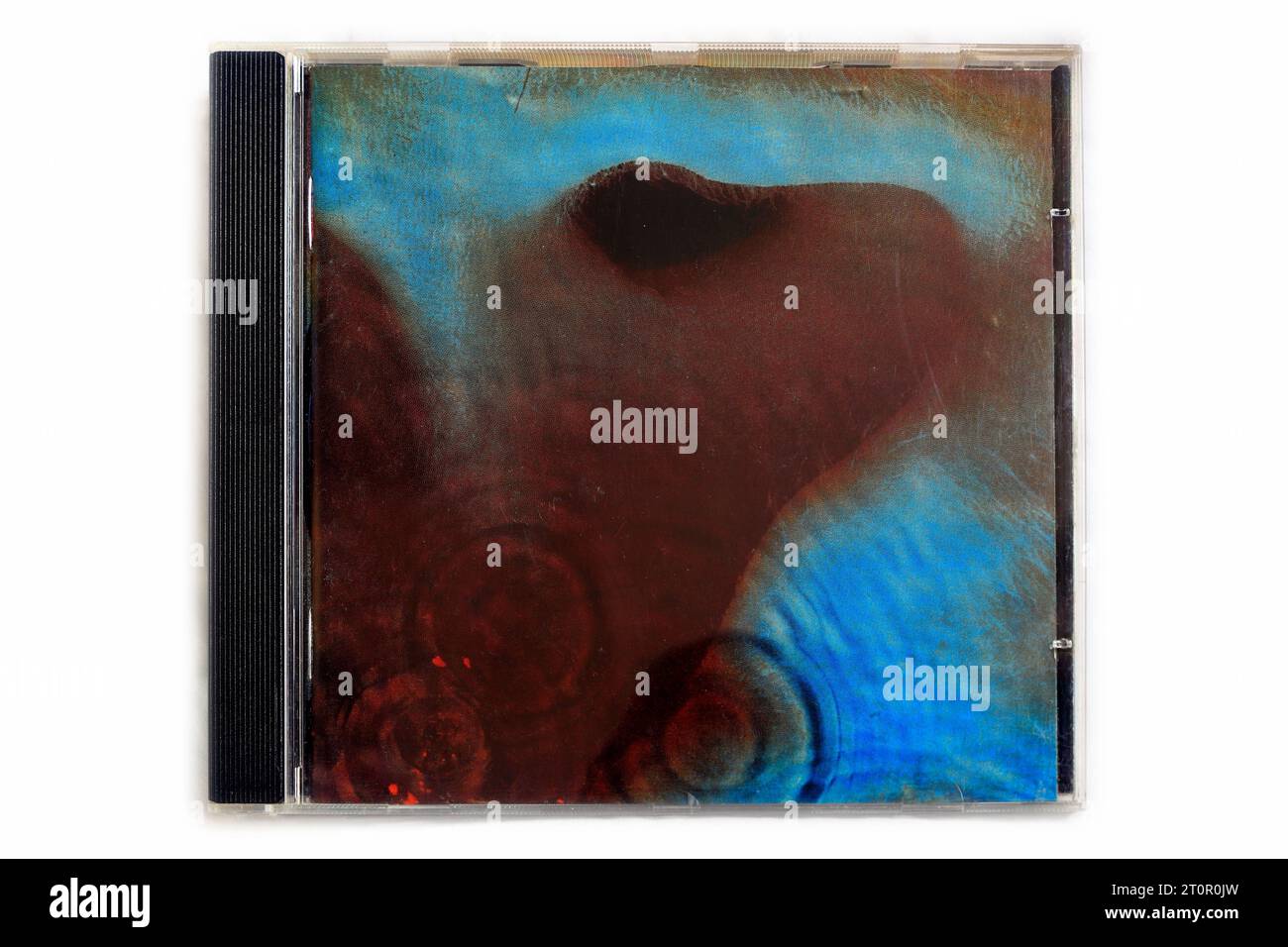 Pink Floyd - Meddle - CD-Hülle auf weißem Hintergrund Stockfoto