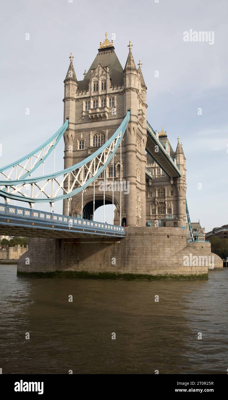 London Tower Bridge River Thames Stockfoto