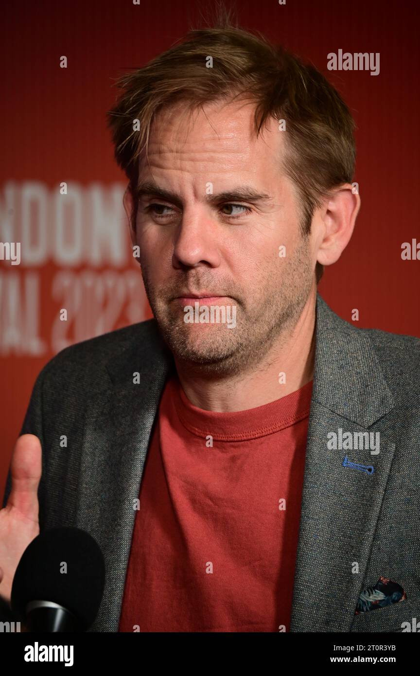 Royal Festival Hall, London, Großbritannien. Oktober 2023. James Erskine nimmt an der Copa 71 auf der NFT1 im Blue Room, BFI Southbank, London, UK, Teil. Quelle: Siehe Li/Picture Capital/Alamy Live News Stockfoto