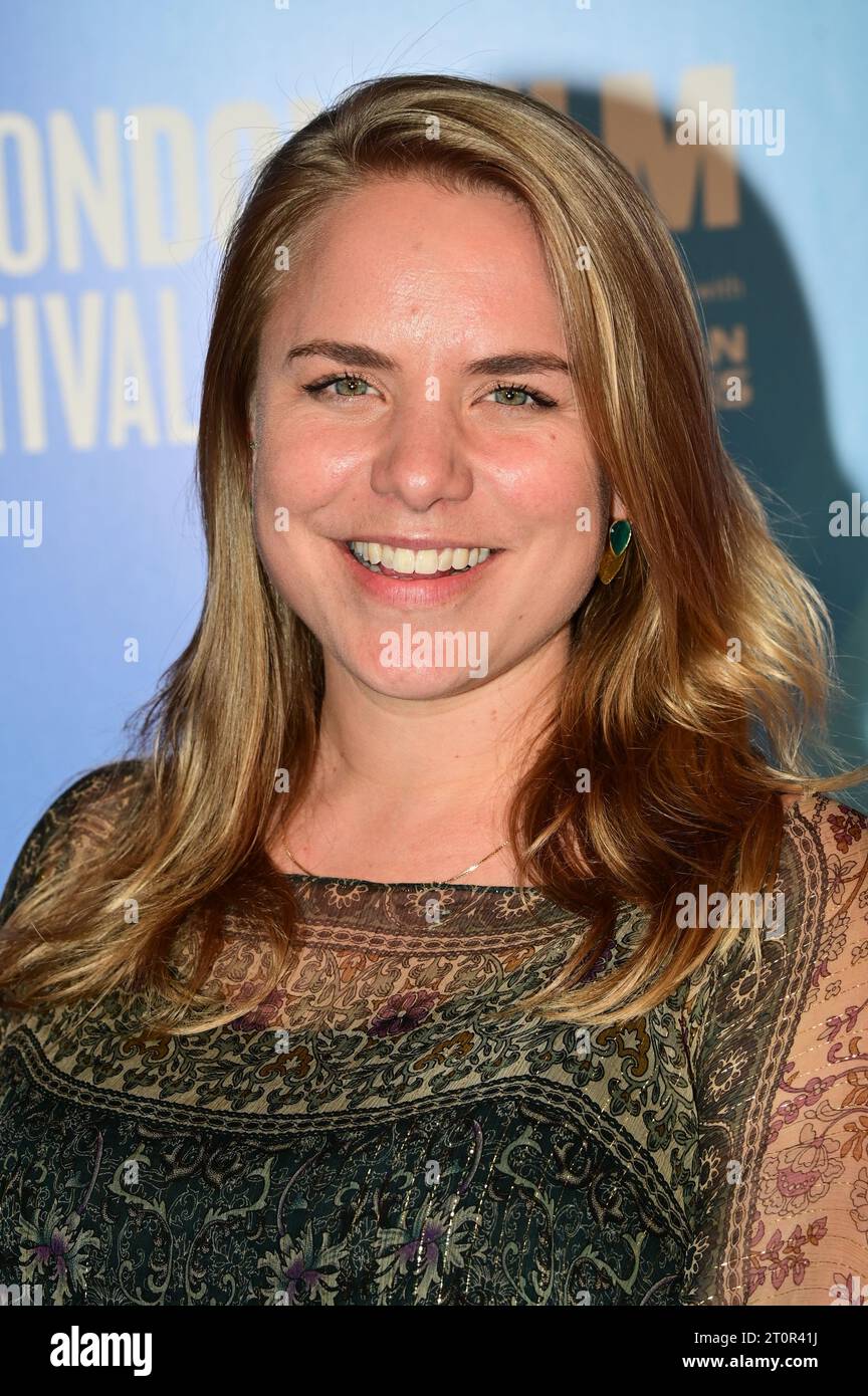 Royal Festival Hall, London, Großbritannien. Oktober 2023. Rachel Ramsay ist Director der Copa 71 auf der NFT1 im Blue Room, BFI Southbank, London, Großbritannien. Quelle: Siehe Li/Picture Capital/Alamy Live News Stockfoto