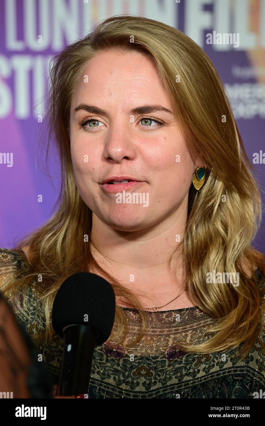 Royal Festival Hall, London, Großbritannien. Oktober 2023. Rachel Ramsay nimmt an der Copa 71 auf der NFT1 im Blue Room, BFI Southbank, London, UK, Teil. Quelle: Siehe Li/Picture Capital/Alamy Live News Stockfoto