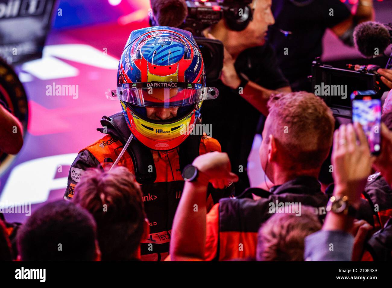 Doha, Katar. Oktober 2023. 81 Oscar Piastri (aus, McLaren F1 Team), F1
