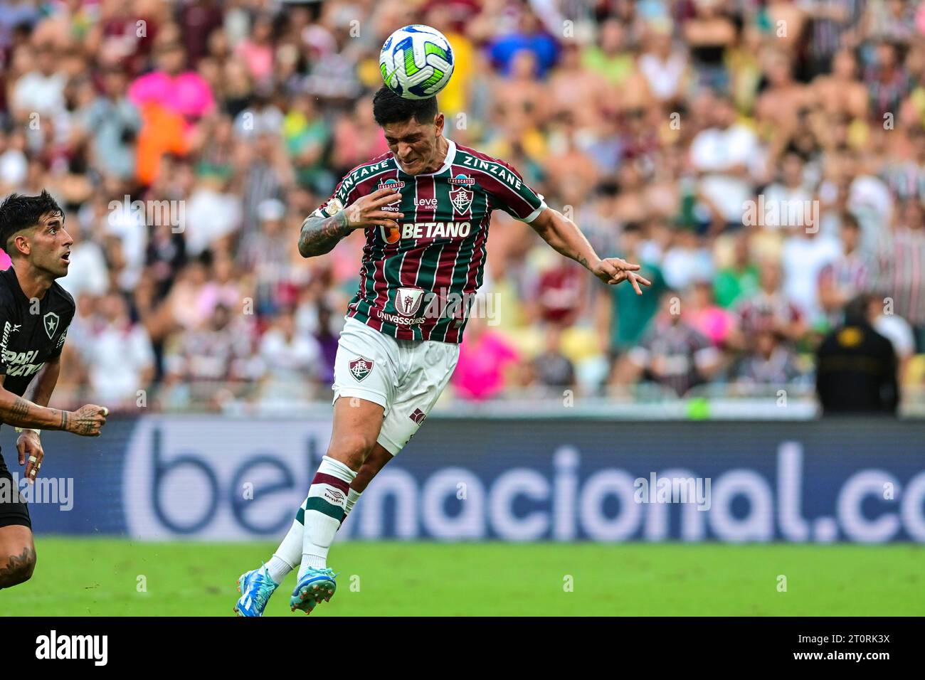 Rio, Brasilien - 08. Oktober 2023, deutscher Cano (Atacante) Spieler im Spiel zwischen Fluminense gegen Botafogo bei der brasilianischen Meisterschaft der 26. Runde in Mara Stockfoto