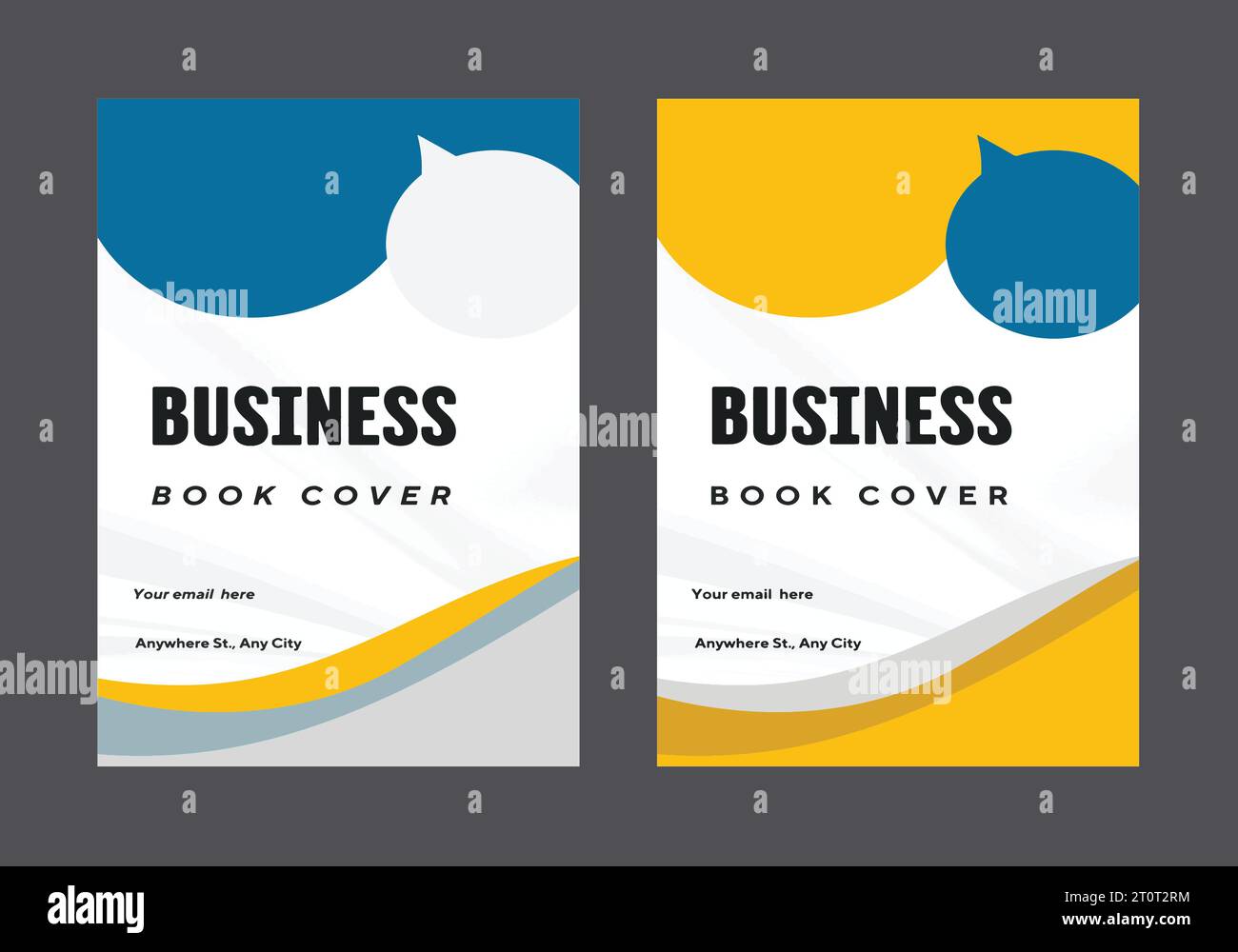 Designvorlage für Geschäftsbücher in A4. Kann an Broschüre, Jahresbericht, Poster, Unternehmenspräsentation, Portfolio, Flyer, Banner Stock Vektor