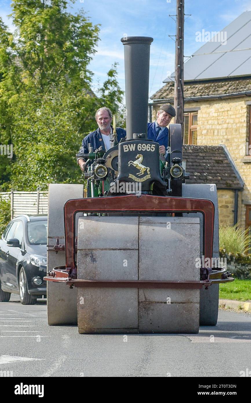 Aveling und Porter Road RollerE Stockfoto