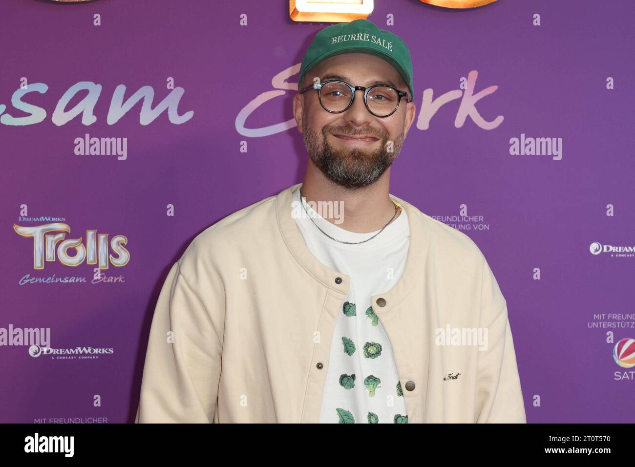 Premiere TROLLE in Köln Mark Forster, Premiere Trolle, Kino Cinedom, Köln, 08.10.2023 *** Premiere TROLLE in Köln Mark Forster, Premiere Trolle, Cinema Cinedom, Köln, 08 10 2023 Copyright: XEventpressxBecherx Credit: Imago/Alamy Live News Stockfoto