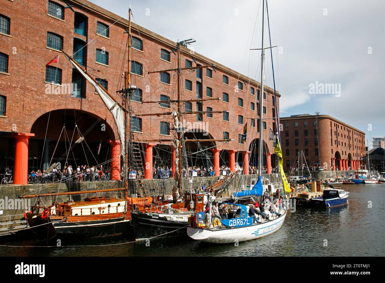 Albert Dock, Liverpool, England, UK Stockfoto