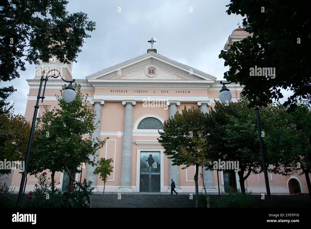 Eine Kathedrale auf Sardinien Stockfoto