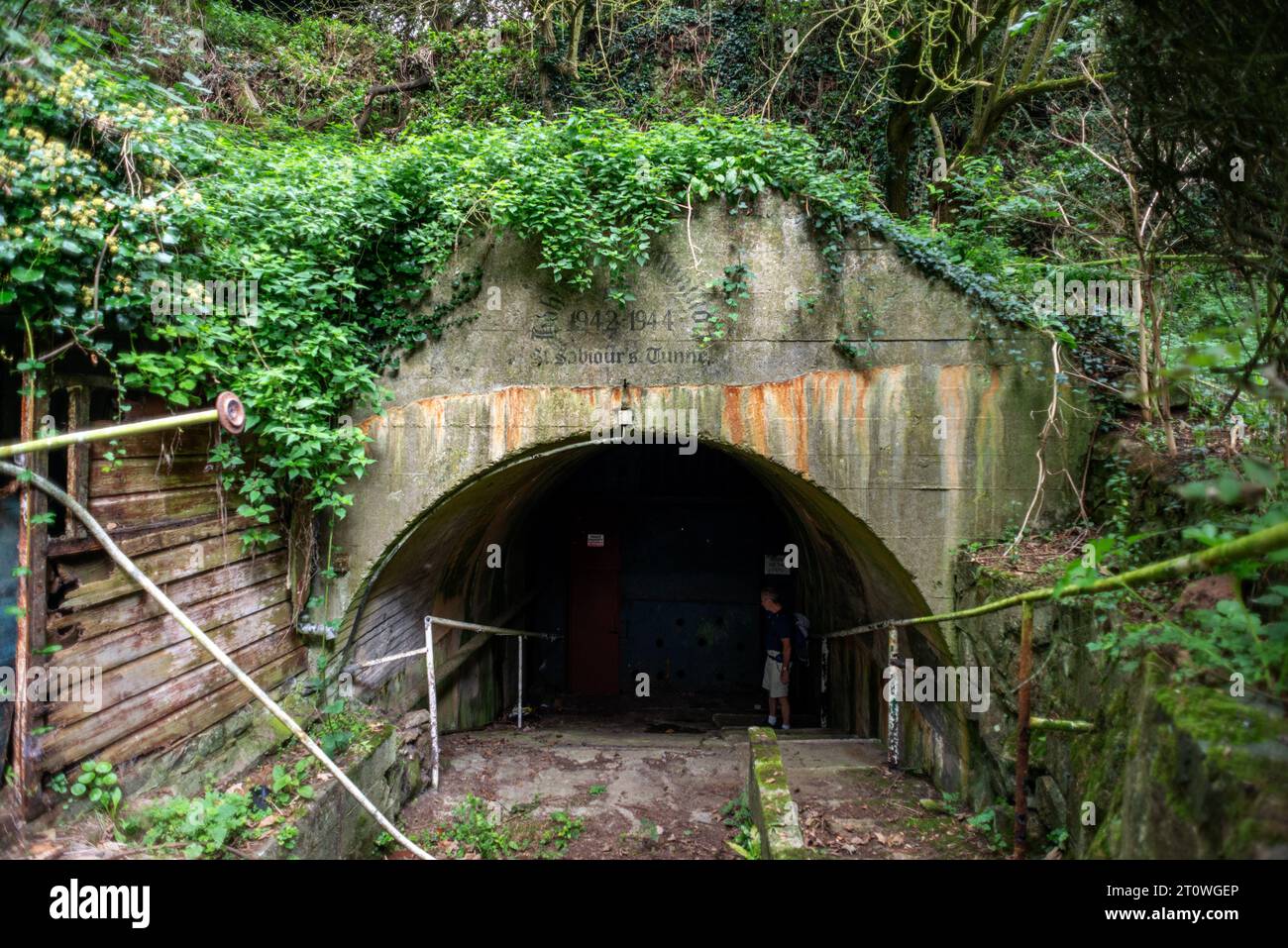 Guernsey, 2. Oktober 2023: St. Saviour's Tunnel Stockfoto
