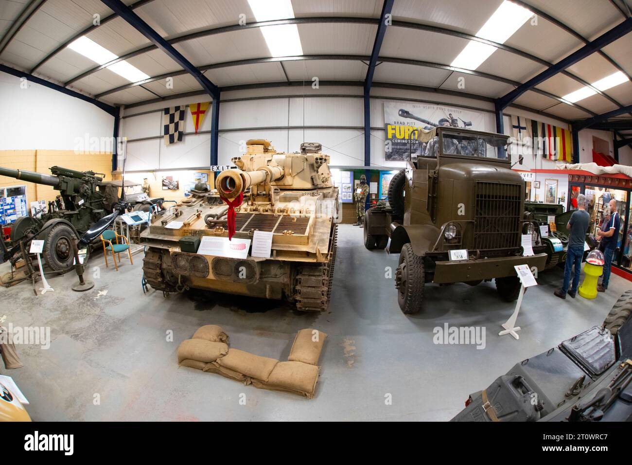 Wight,Military,and,Heritage,Museum,Newport,Road,Isle of Wight,England,UK Stockfoto