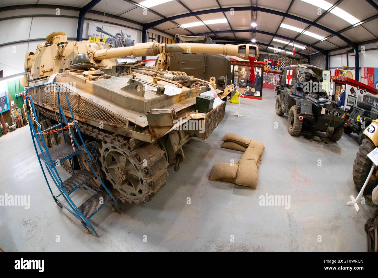 Wight,Military,and,Heritage,Museum,Newport,Road,Isle of Wight,England,UK Stockfoto