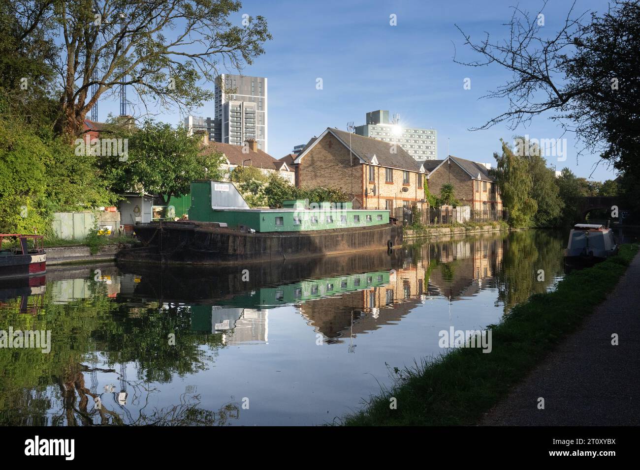 Alperton ist ein Gebiet im Nordwesten Londons im englischen Stadtteil Brent Stockfoto