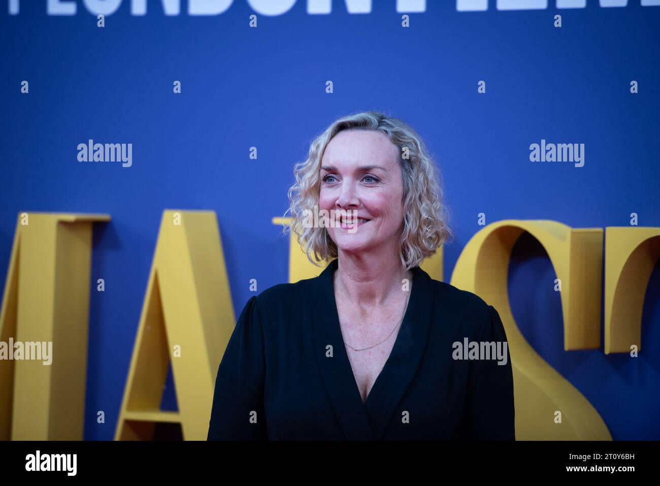 London, Großbritannien. Oktober 2023. Siân Grigg nimmt an der „Maestro“ Headline Gala-Premiere während des 67. BFI London Film Festival in der Royal Festival Hall Teil. Quelle: SOPA Images Limited/Alamy Live News Stockfoto