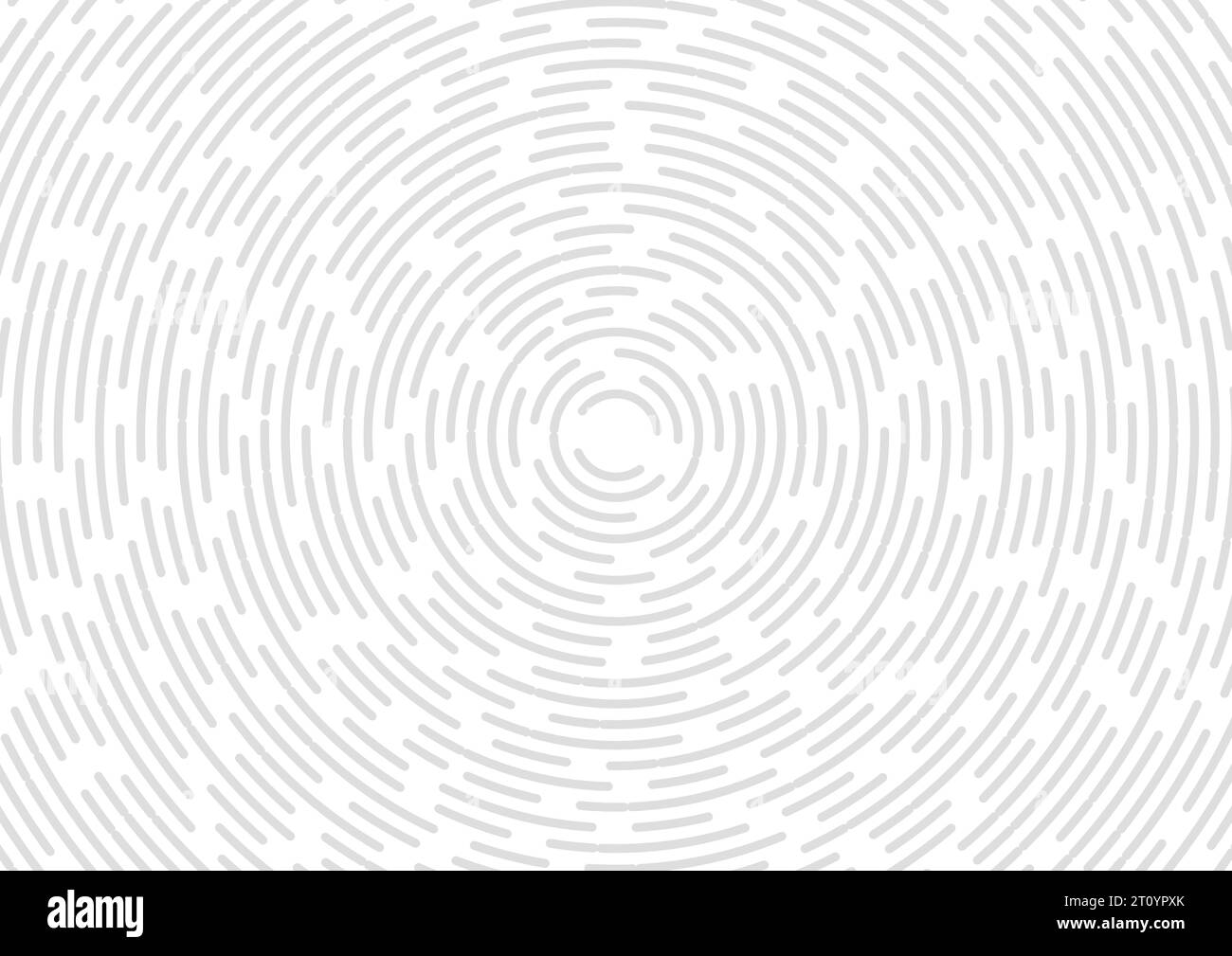 Graue und weiße kreisförmige Linien abstrakter Retro-Hintergrund. Geometrische Vektorkonstruktion Stock Vektor