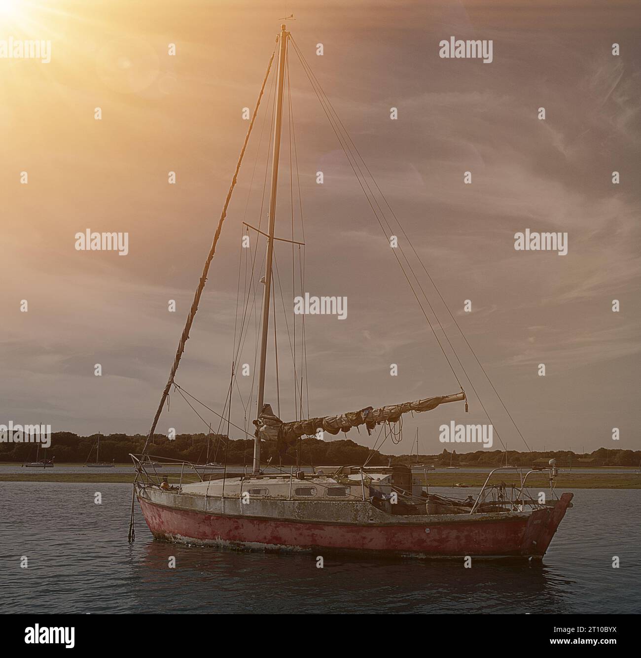 Abgebrochen Stockfoto