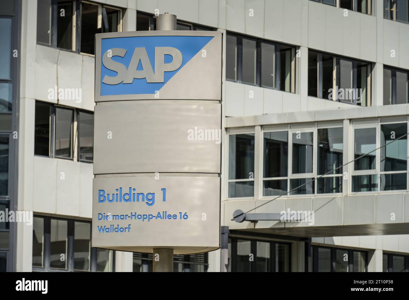 SAP Deutschland, Dietmar-Hopp-Allee, Walldorf, Baden-Württemberg, Deutschland Stockfoto