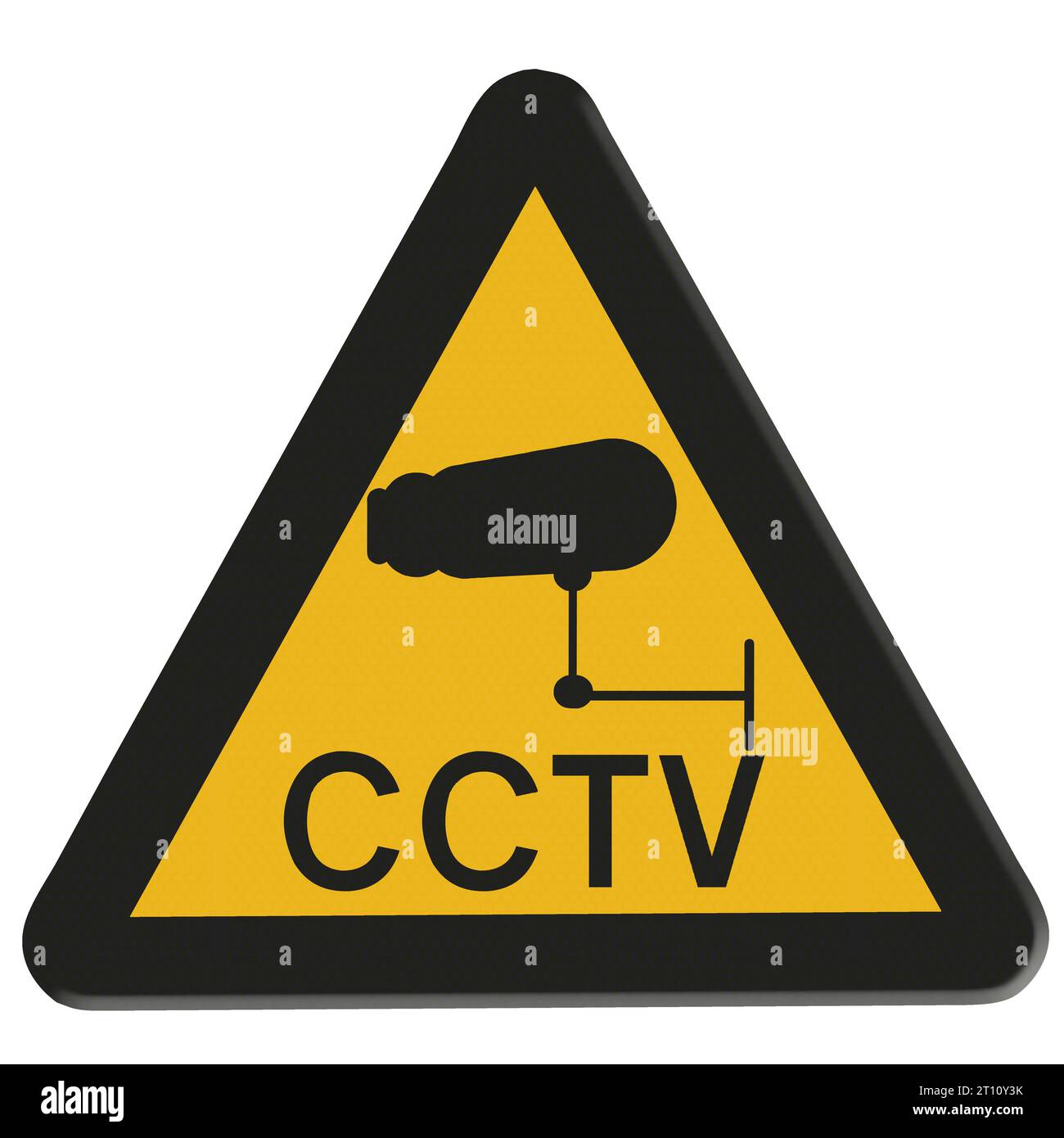 Digitales Composite-Warnzeichen. CCTV-Guthaben: Imago/Alamy Live News Stockfoto