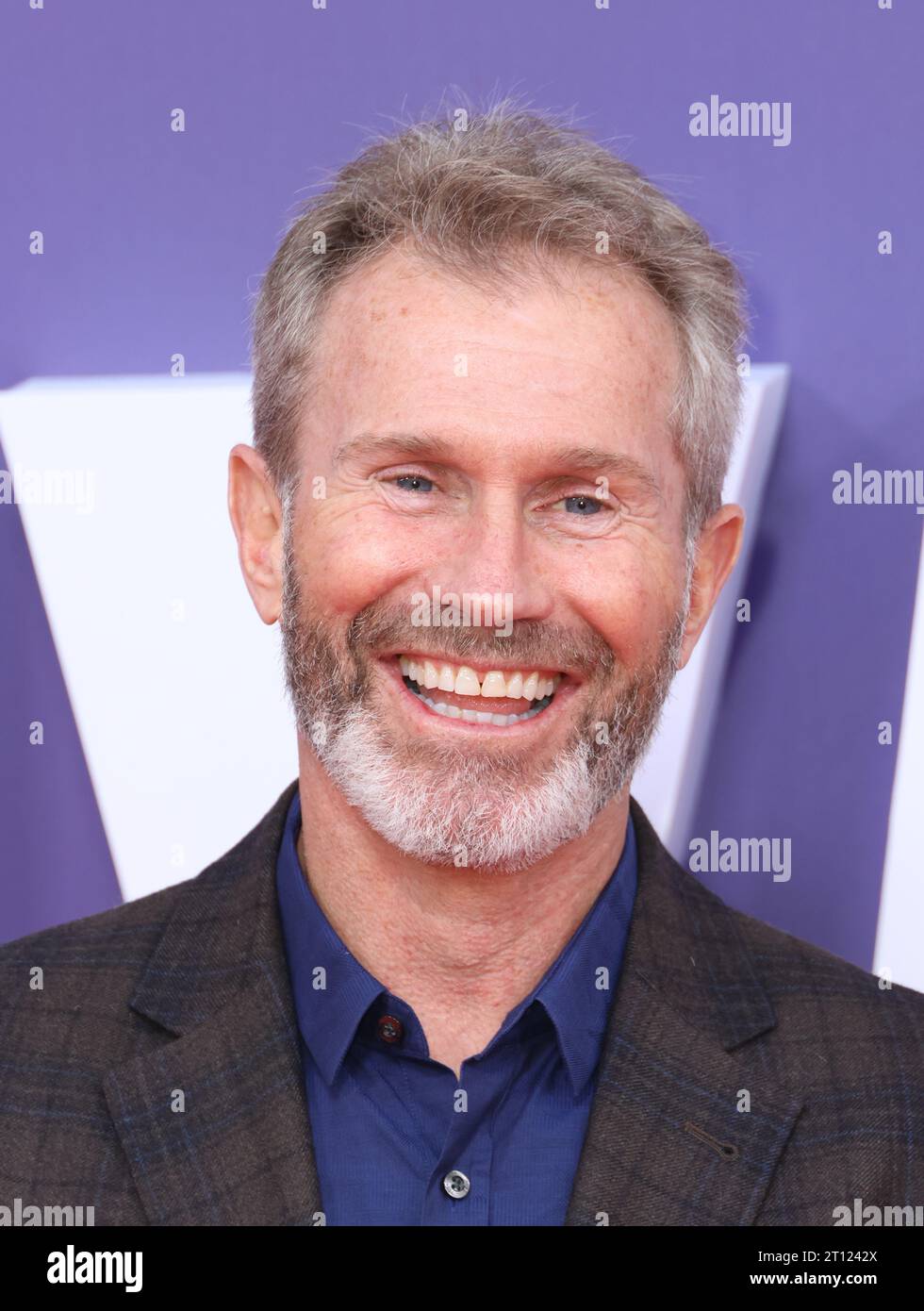 Andrew Lazar, Nyad, BFI London Film Festival 2023, Southbank Centre, Royal Festival Hall, London, UK, 10. Oktober 2023, Foto: Richard Goldschmidt Stockfoto