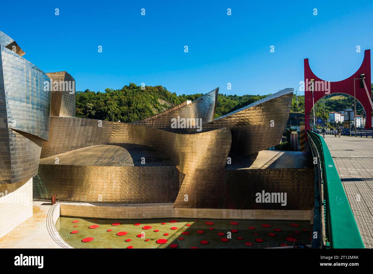 Guggenheim Museum Bilbao, Architekt Frank O. Gehry, Bilbao, Baskenland, Spanien Stockfoto