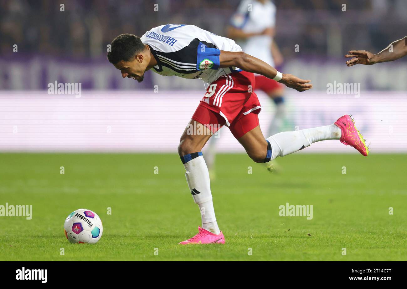 firo: 09/22/2023 Fußball: 2. Bundesliga VfL Osnabruck - HSV Hamburg HSV Hamburg Hamburg Hamburg Hamburg 2:1 Einzelaktion, Robert Glatzel, HSV Hamburg Hamburg Stockfoto